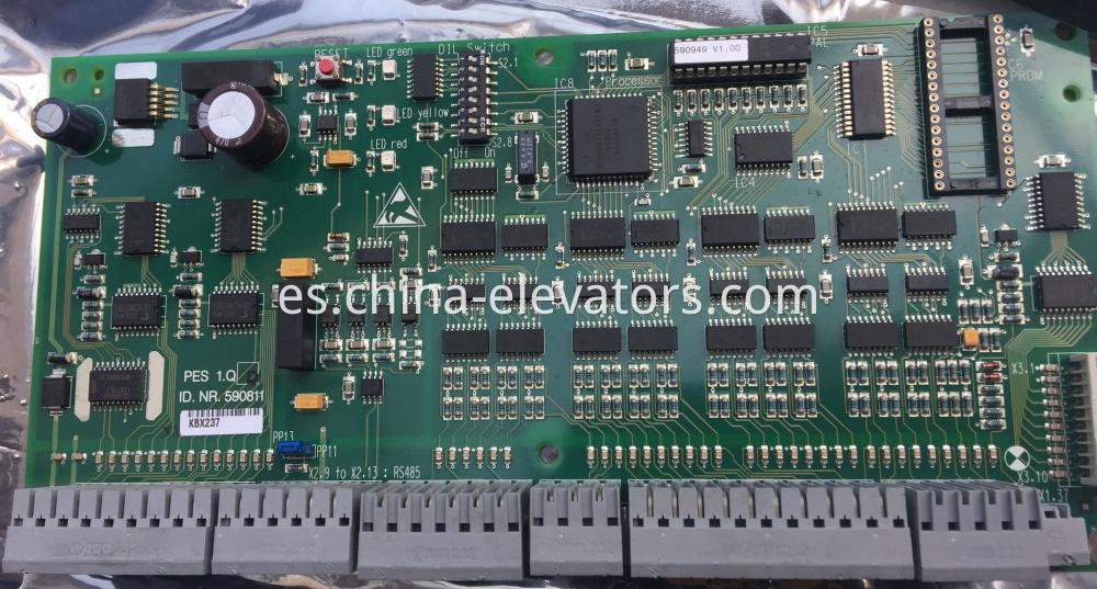 Schindler 9300 escalera mecánica 590811 Schindler 9300 Escalator Mainboard 590811